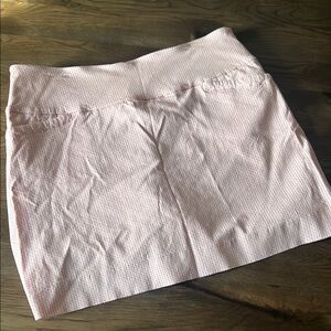 S.C.&CO. Tummy Control skirt: Skorts with Pockets XL White/Peach
